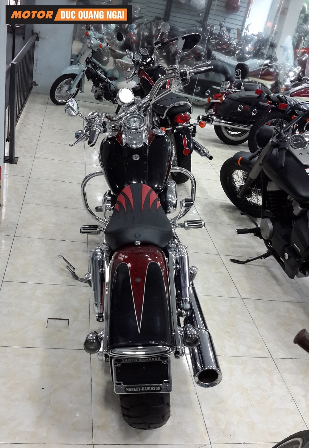 Ban Harley Davidson CVO Fat Bob 2009 Motor Duc Quang Ngai - 10