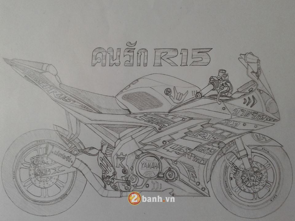 Ban ve Yamaha R15 den tu mot biker dam me Thai Lan - 4