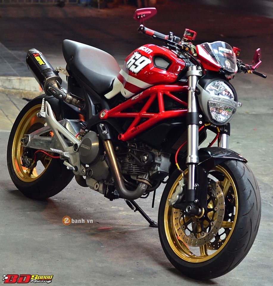 Ducati Monster 795 day ca tinh va phong cach cua dan choi Thai - 2