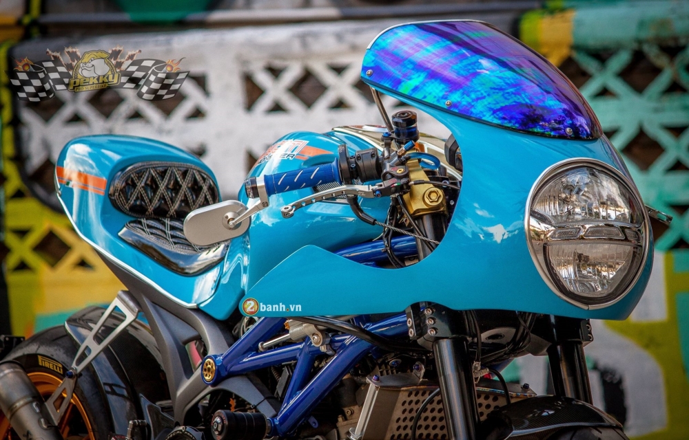 Ducati Monster 796 lot xac day ngoan muc voi phien ban Cafe Racer - 4