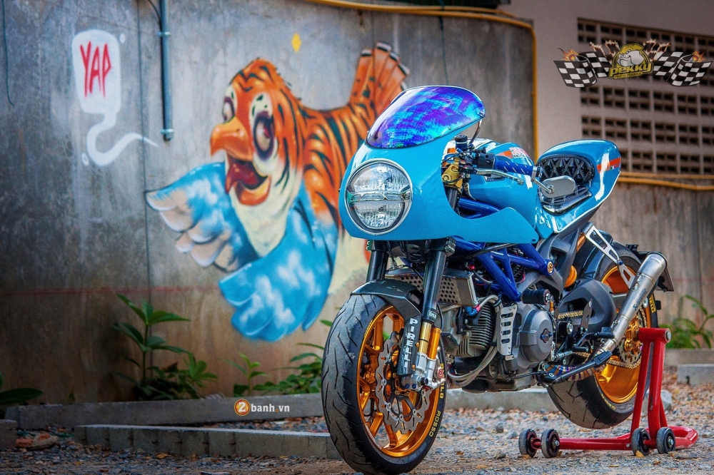 Ducati Monster 796 lot xac day ngoan muc voi phien ban Cafe Racer - 3