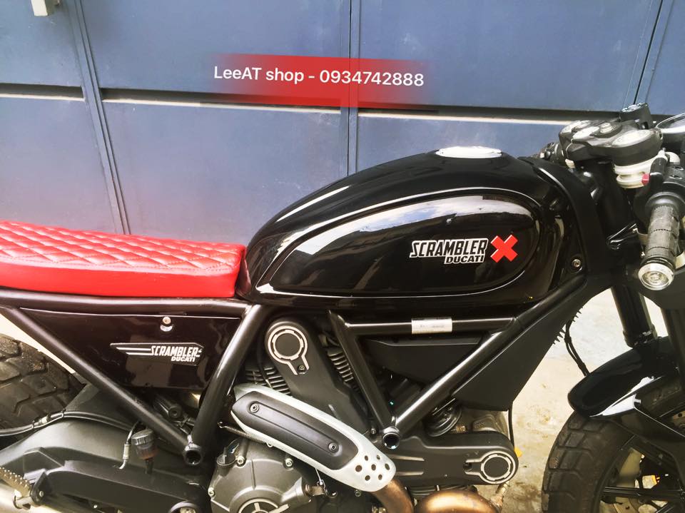 Ducati Scrambler Icon do cuc chat voi phong cach Cafe Racer tai Viet Nam - 6