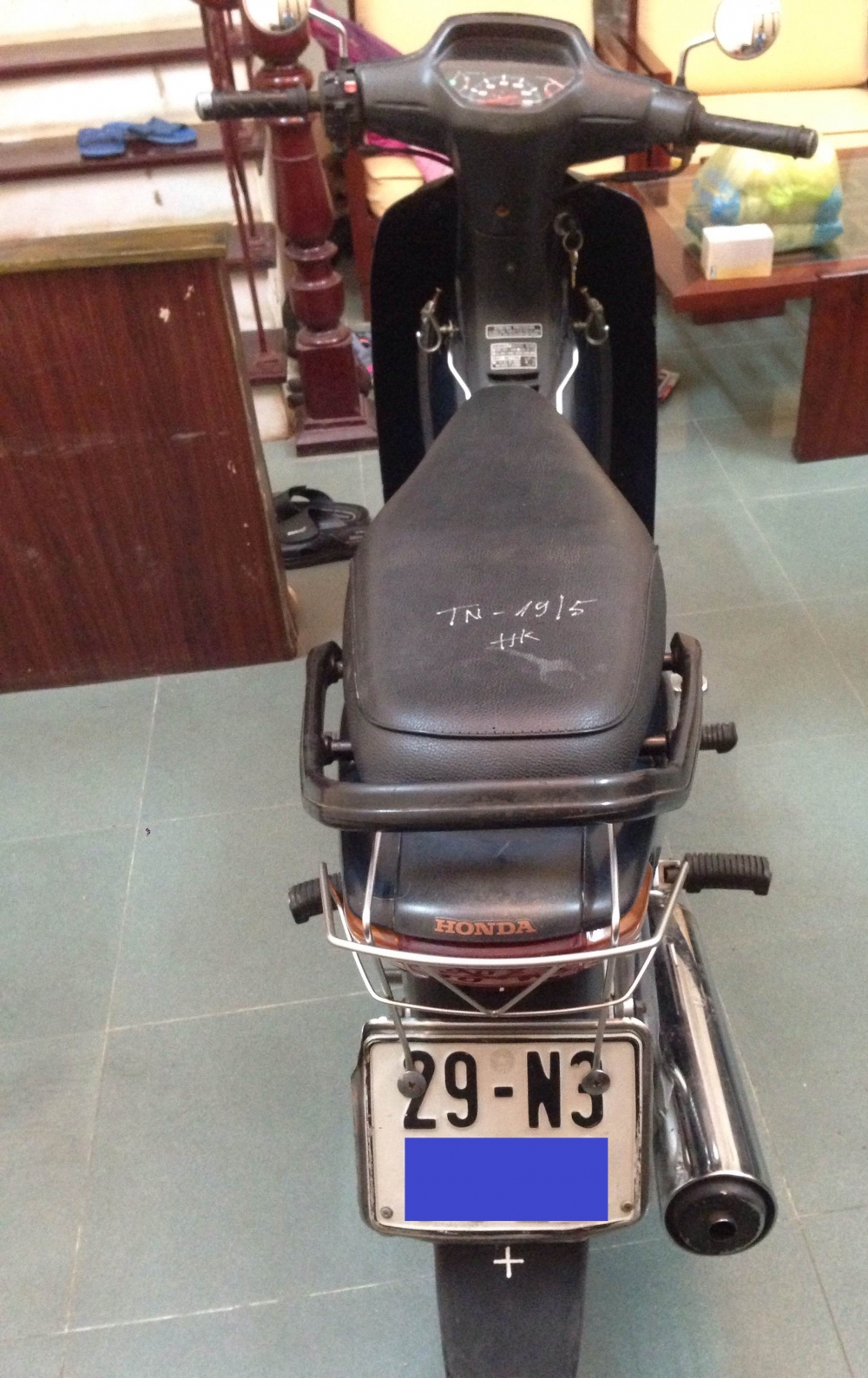 Ban Honda Wave Thai 110cc dang ky 2001 - 4