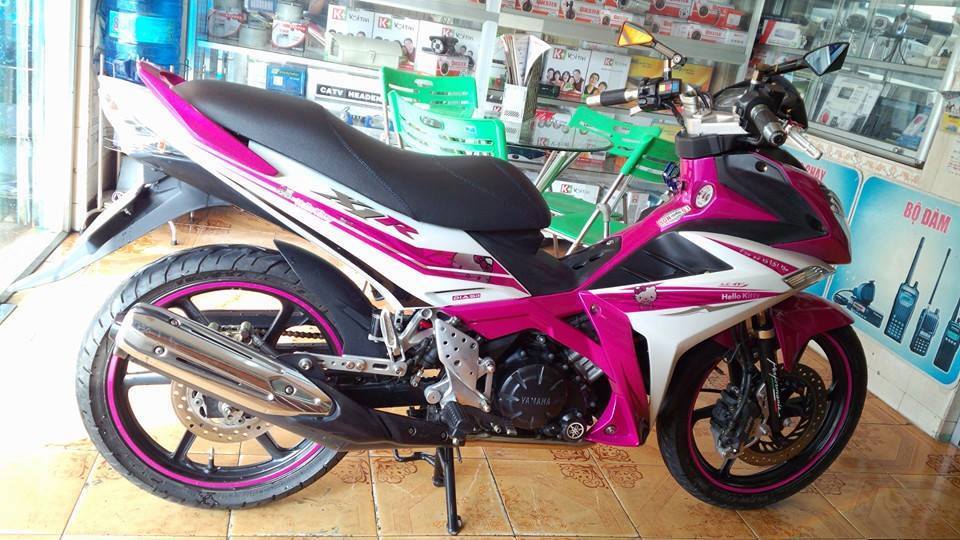 Exciter 135 do X1R phong cach Hello Kitty ca tinh - 2