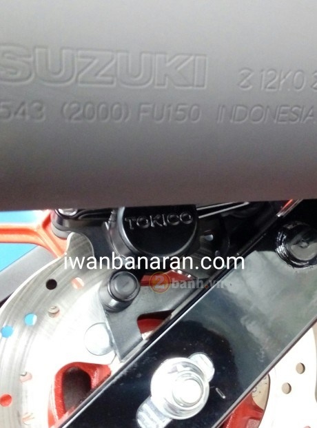 Suzuki Satria F150 Fi 2016 su dung he thong phanh Brembo - 4