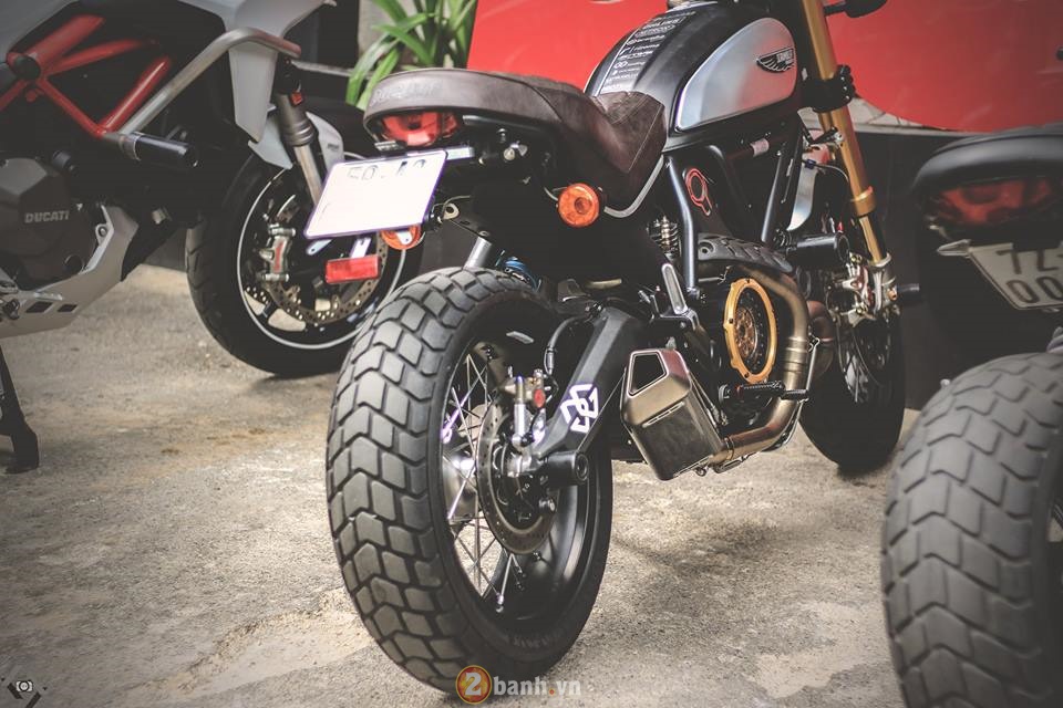 Ducati Scrambler do sieu khung cua mot biker Ha Thanh - 13
