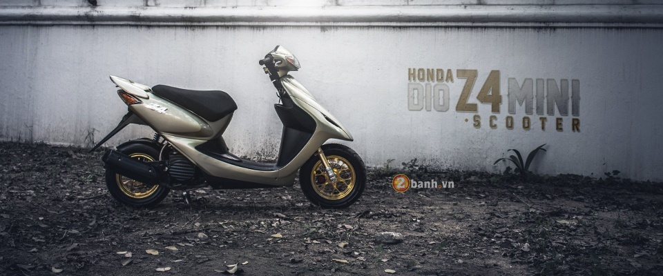 Honda Dio Z4 day phong cach va ca tinh cua biker Thai Lan