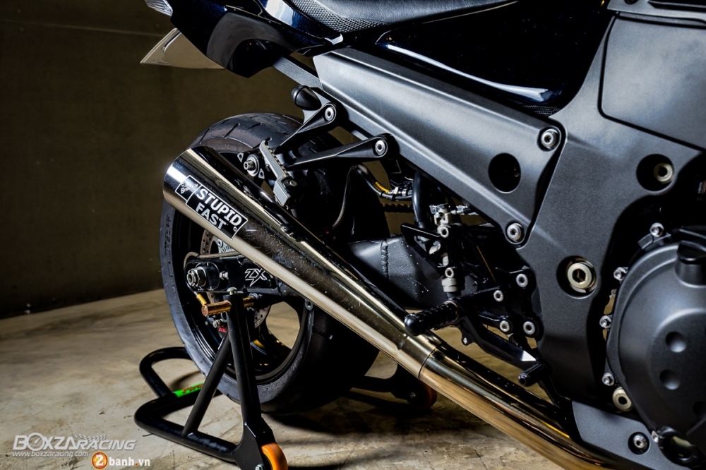 Kawasaki Ninja ZX14R sieu ngau trong ban do Dragbike American - 11