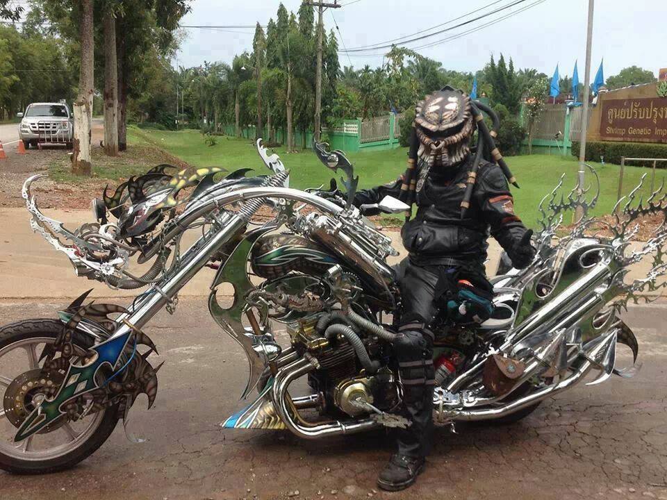 Tong hop nhung mau moto pkl do khung nhat moi thoi dai - 4