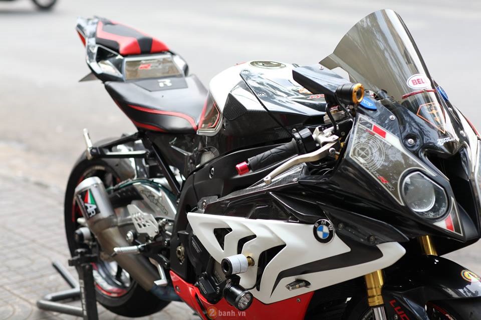 BMW S1000RR do cuc chat va day phong cach cua biker Viet - 8