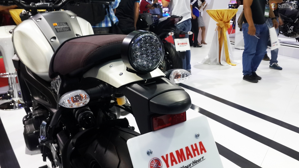 Chi tiet mau xe co dien Yamaha XSR900 tai trien lam VMCS 2016 - 16