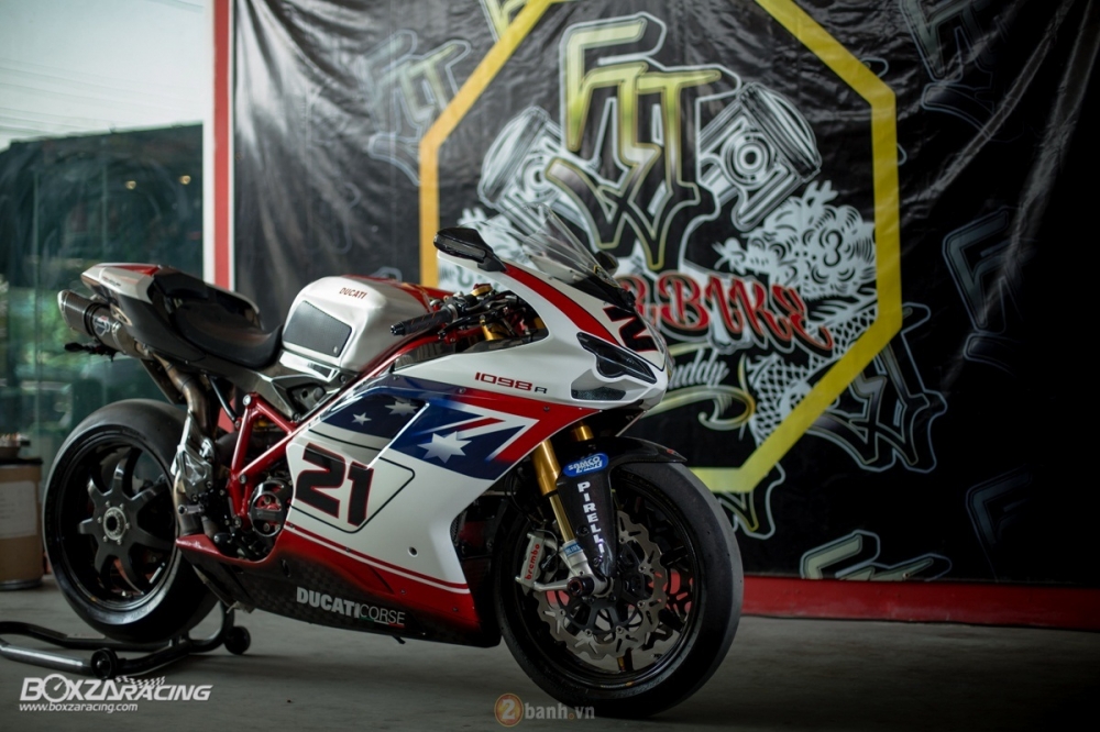 Ducati 1098R phien ban gioi han Troy Bayliss do sieu khung tu JC Superbike - 3