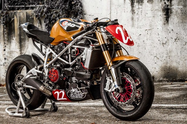 Ducati 1198 do phong cach Cafe Racer cuc chat - 6