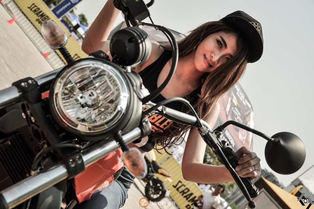 Ducati Scrambler noi bat day phong cach tai Viet Nam Motorcycle Show 2016 - 16