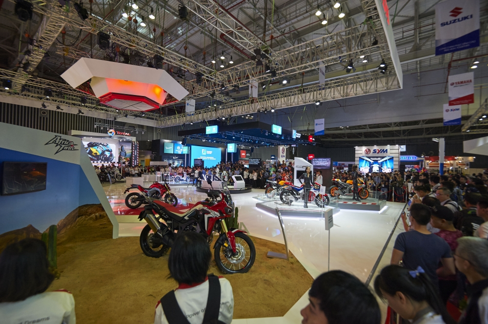 Honda Viet Nam cung hang loat mau xe dinh dam tai Vietnam Motorcycle Show 2016 - 11