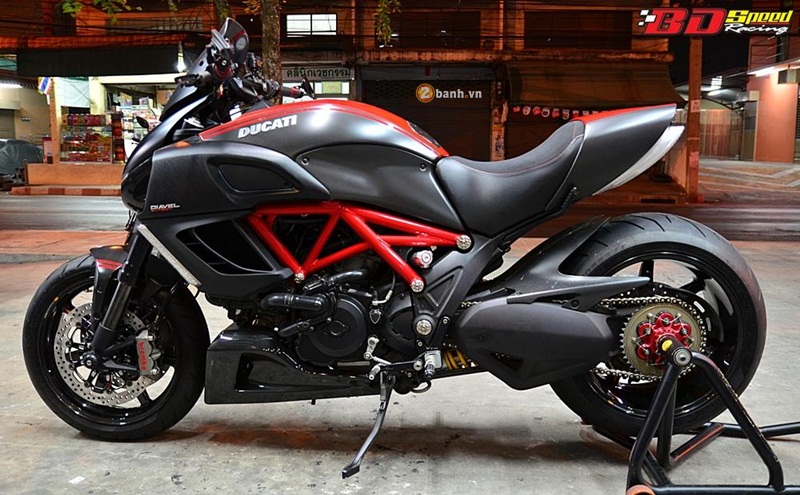 Hap dan cung chiec Ducati Diavel do an tuong tai Thai Lan - 2