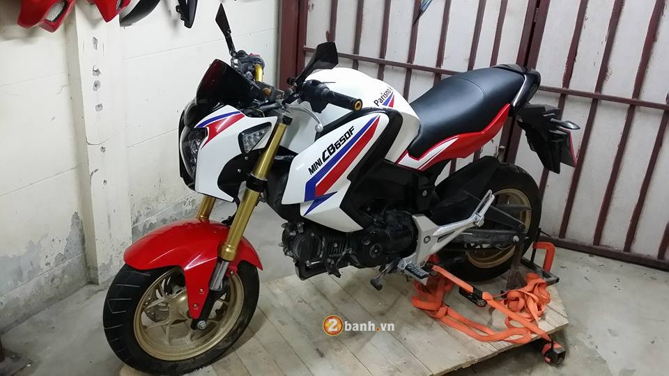 Honda CB650F phien ban minibike day doc dao - 2