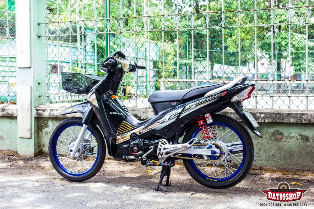 Honda Wave 125i do phong cach Thai cua biker Viet - 3