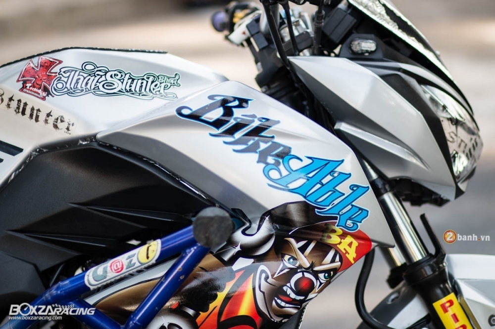 Kawasaki Z250 day chat choi trong phien ban Stunt Bike - 8