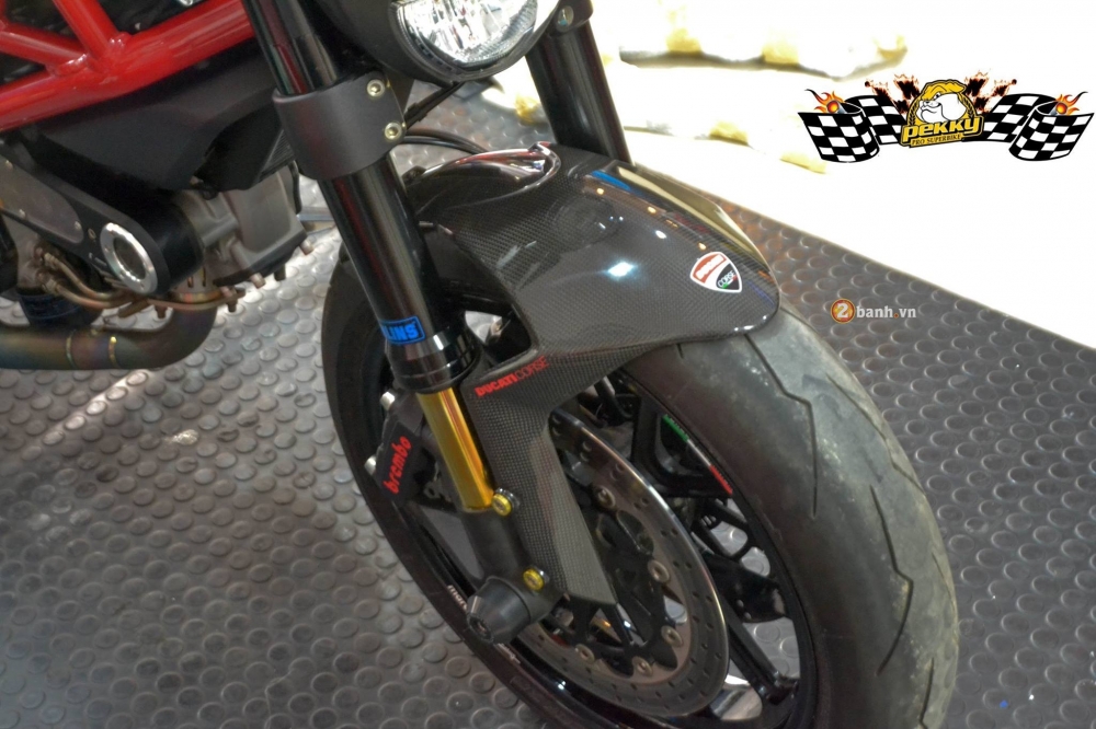 Quai vat Ducati Monster 795 day tinh te voi ve ngoai sang chanh - 8
