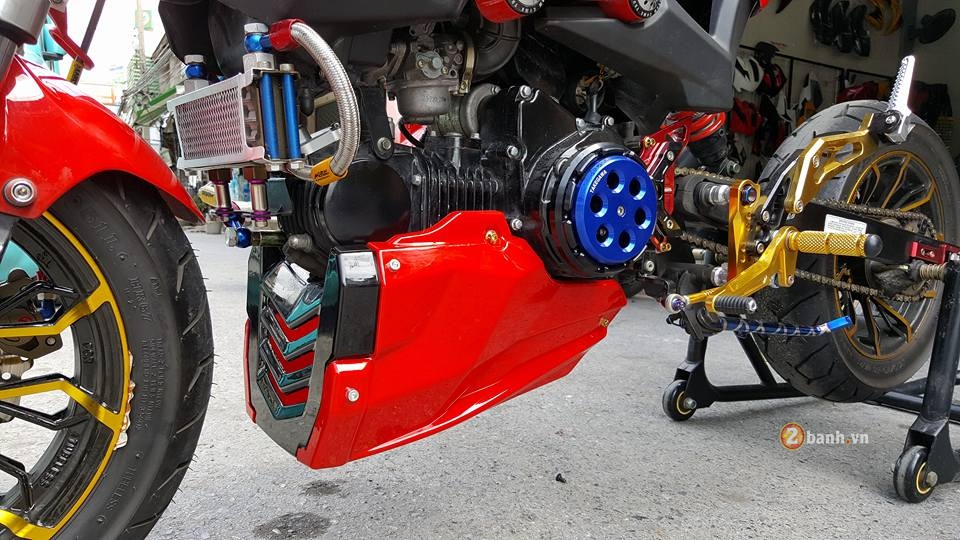An tuong cung chiec Ducati Monster phien ban minibike - 5