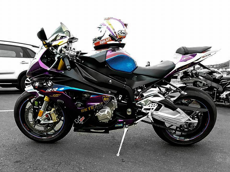 BMW S1000RR chrome violet noi bat cua HK Team - 6