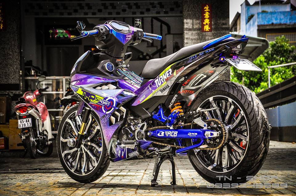 Exciter 150 do chat lu cua cac biker mien Tay - 6