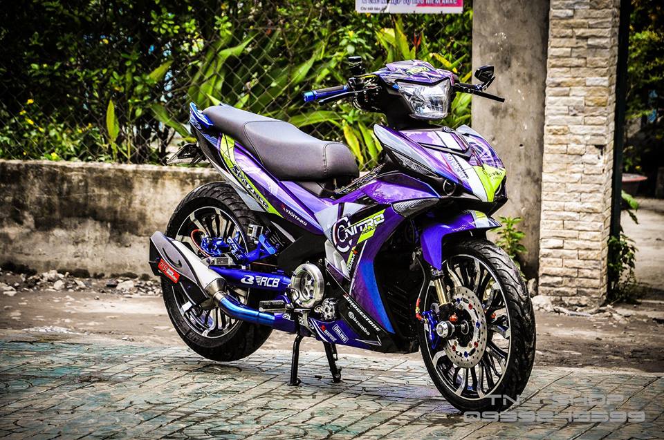 Exciter 150 do chat lu cua cac biker mien Tay - 12