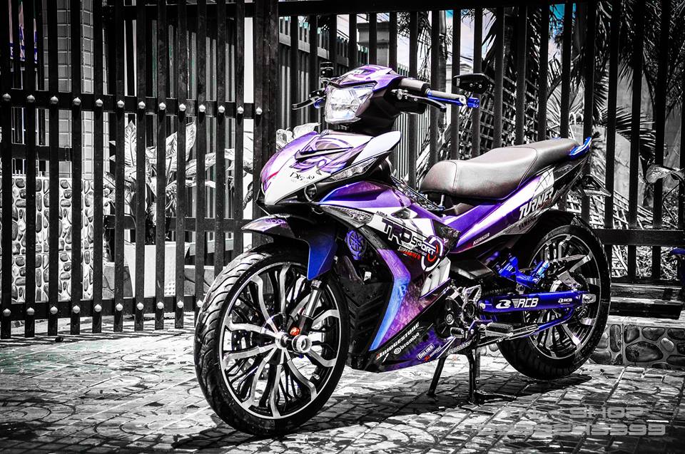Exciter 150 do chat lu cua cac biker mien Tay - 14