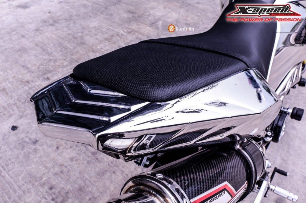 Honda MSX lot xac trong bo canh Chrome day phong cach - 9