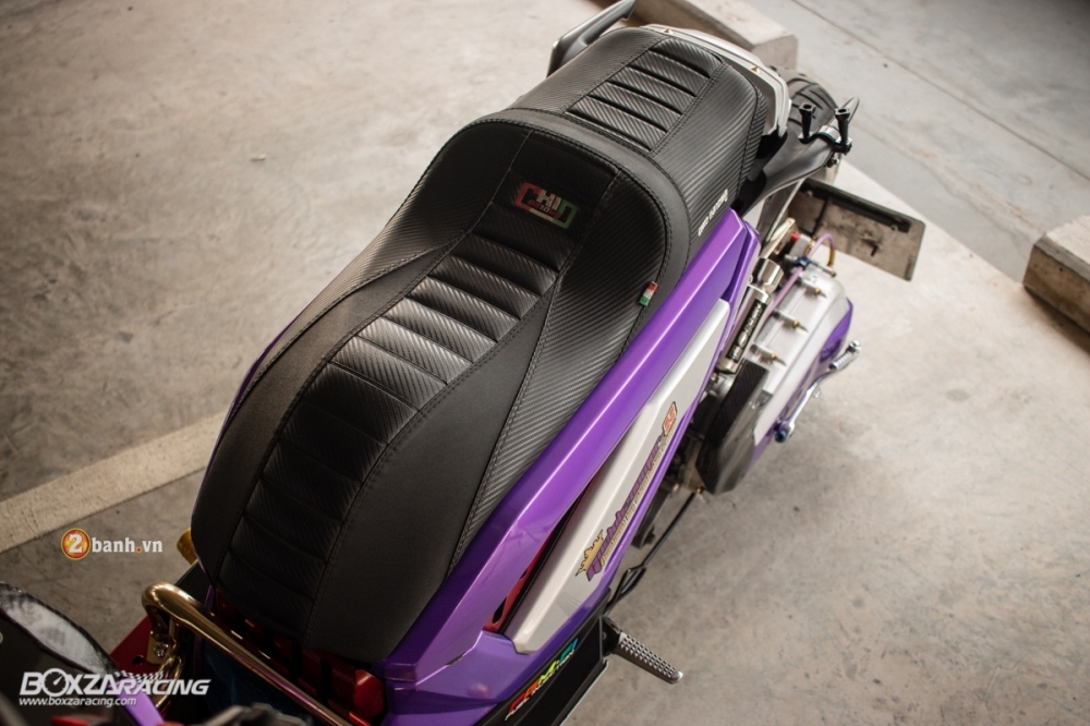 Honda ZoomerX do doc dao voi phien ban Purple Glass - 11