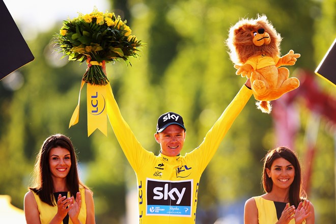 Chris Froome trai qua nhieu cung bac cam xuc de gianh chien thang giai Tour de France 2016 - 2