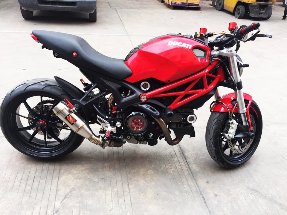 Ducati Monster 796 sang chanh voi mot loat option hang hieu cua biker Viet - 7