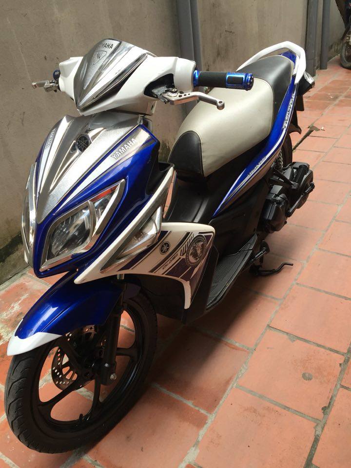 Can ban Yamaha Nouvolx 135 Sport xanh GP 2011 bien HN 5 so xe con dep may cuc chat 15tr - 3