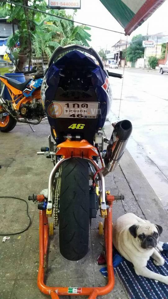 Exciter 150 do doc voi phong cach Minibike - 4