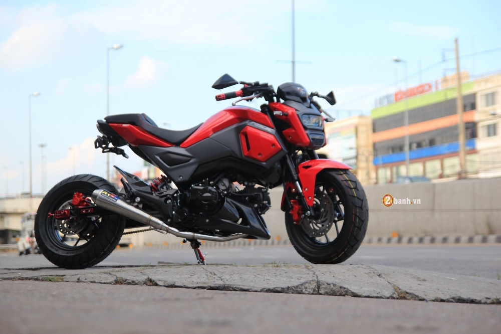 Honda MSX 2016 day phong cach voi ban do gap keo dai - 2