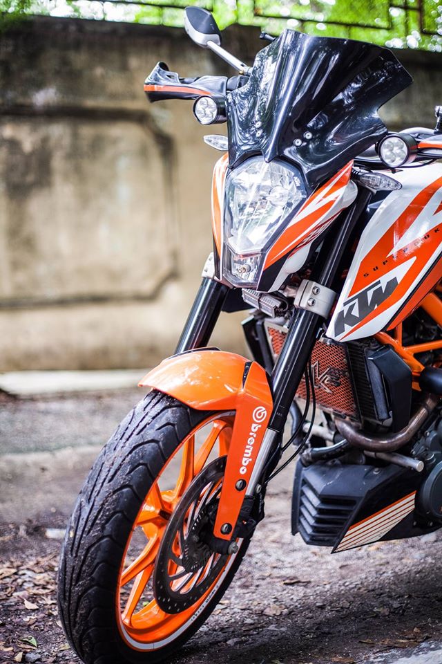 KTM Duke 390 do day phong cach cua biker Sai Thanh - 6