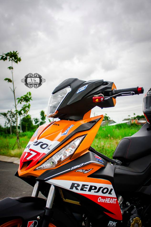 An tuong cung chiec Winner do phien ban Repsol cua biker Viet - 10