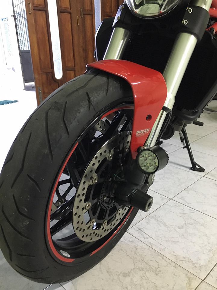 Ducati 821 ABS 2015 chinh chuodo 5888kmcon bao hanh tai hang toi 2017 - 6