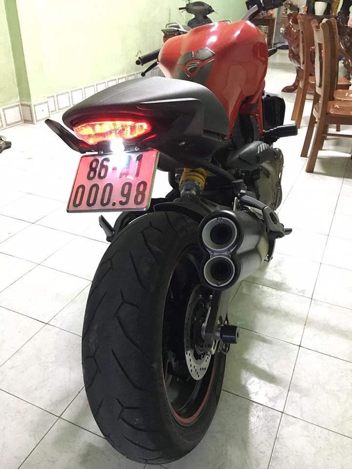 Ducati 821 ABS 2015 chinh chuodo 5888kmcon bao hanh tai hang toi 2017 - 7