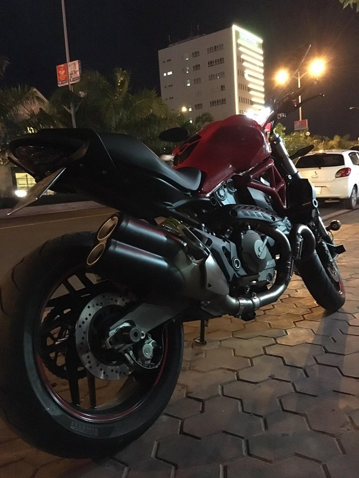 Ducati 821 ABS 2015 chinh chuodo 5888kmcon bao hanh tai hang toi 2017 - 9