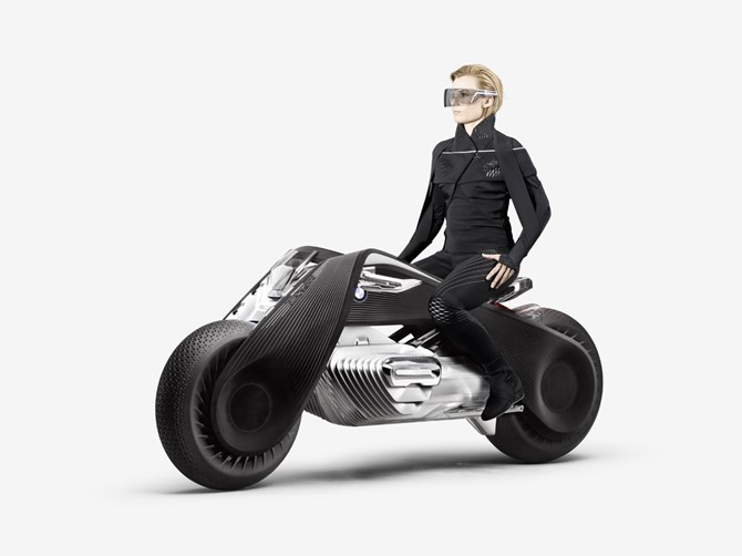 BMW Motorrad Vision Next 100 Bike Concept mau xe may cua 100 nam sau - 4