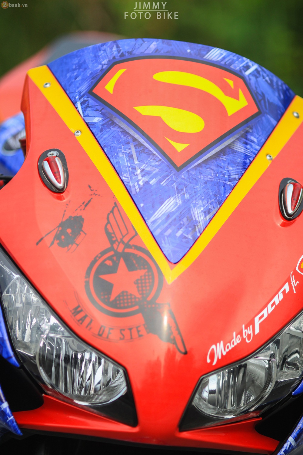 CBR1000RR phien ban Superman man of steel ca tinh tai Sai Gon - 6