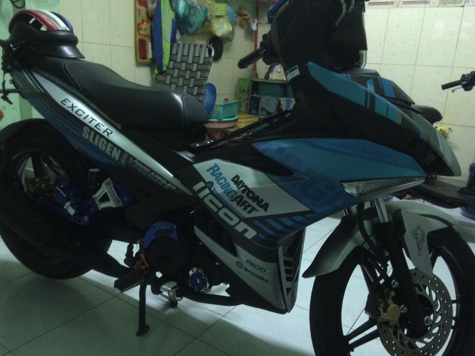 Tem dau don gian cho Exciter 150 - 2