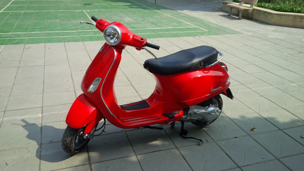 Vespa LX 125 nhap Y mau do 2008 nhu moi 29X85992 - 5