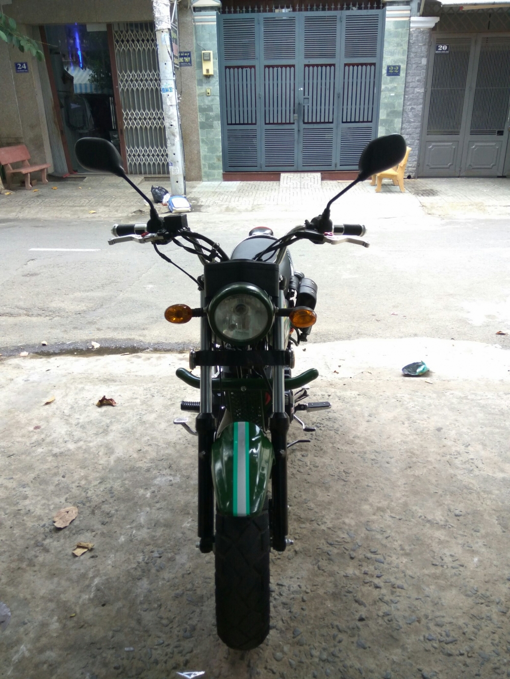 can ban xe Moto Rebel mini 125cc CDR camo - 6