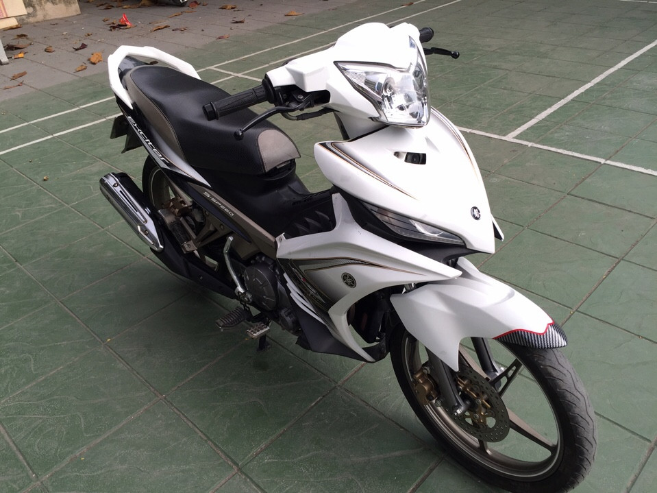 Yamaha Exciter 150 màu trắng đỏ  Chugiongcom