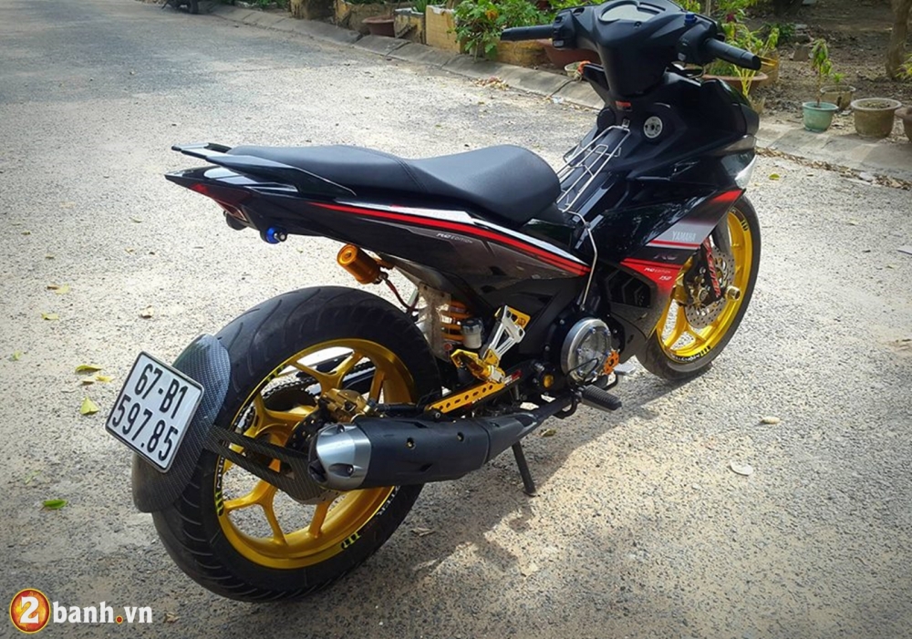 Exciter 150 do cua biker co nickname Anh Hung Ban Phim - 2
