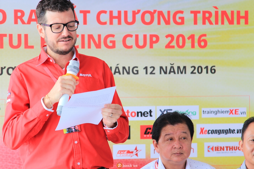 Motul racing cup 2016 chính thức được khai mạc