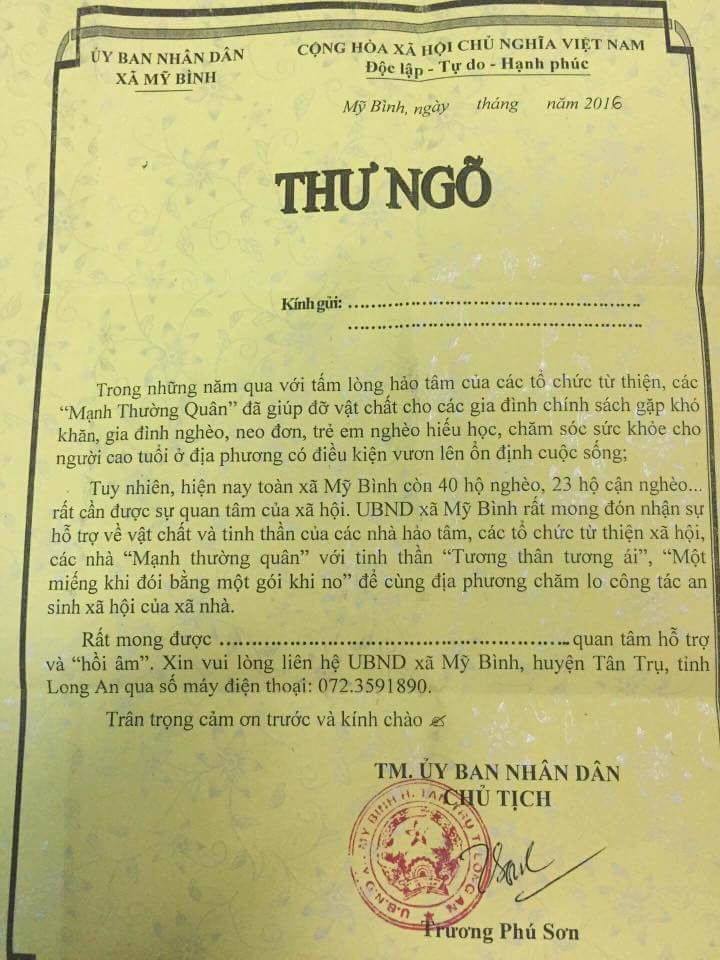 CLB Mo to Tien Phong va chuong trinh tu thien trao qua tet cho 63 ho gia dinh ngheo - 2